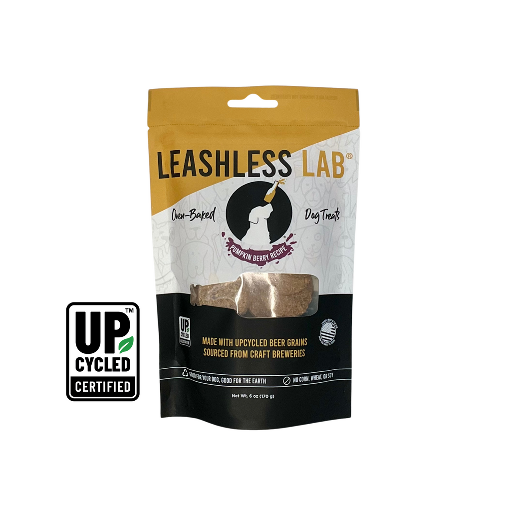 Upcycled Beer Grain Dog Treats Pumpkin Berry – Leashless Lab