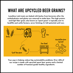 Upcycled Beer Grain Dog Treats - Cheese